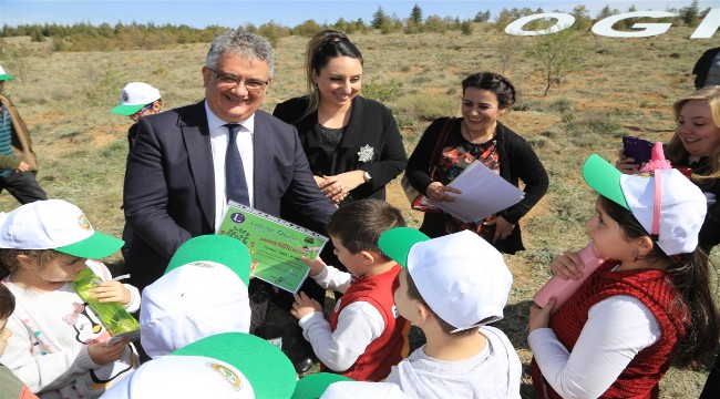 Daha yeşil bir Aksaray için fidanlar toprakla buluştu