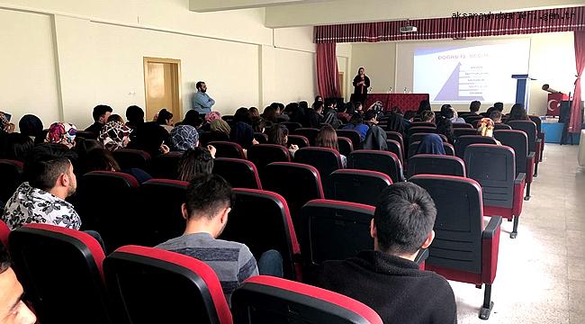 MESLEK DANIŞMANLARI ORTAKÖY’DE ÖĞRENCİLERLE BULUŞTU
