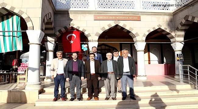 SİYASET AKADEMİSİ DERSİ ÖNCESİ AKSARAY BELEDİYESİNE ZİYARET