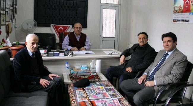 TİCARET ODASI GRUP ADAYLIĞINI AÇIKLAYAN ABDULKADİR AY'DAN ZİYARET