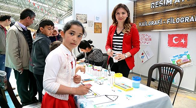 AKMEK ATÖLYELERİNE, ÇOCUKLARDAN YOĞUN İLGİ -68 Aksaray haberleri