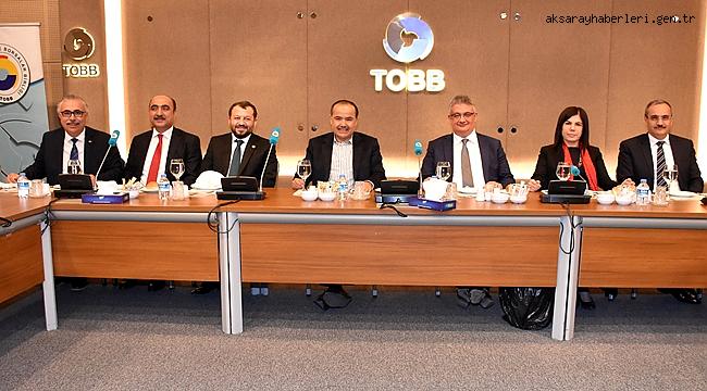 AKSARAY İÇİN ANKARA’DA BİRLİK BERABERLİK MESAJI VERDİLER