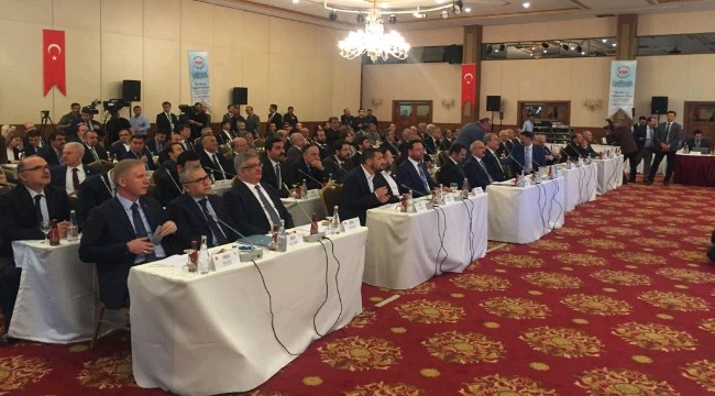 AKSARAY INDA KATILDIĞI KALKINMA PLANI İÇ ANADOLU BÖLGE İSTİŞARE TOPLANTISI YAPILDI 