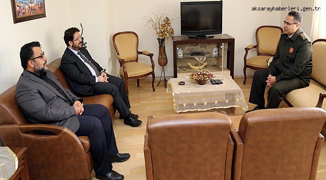 BAŞKAN YAZGI ASKERLİK ŞUBE BAŞKANI MEHMET VURMAZ’I ZİYARET ETTİ