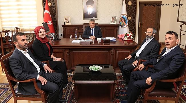 İL ÖĞRENCİ MECLİSİ BAŞKANINDAN VALİ PEKMEZ’E ZİYARET