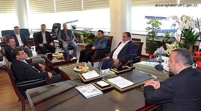 STK BAŞKANLARINDAN GÖKTAŞ’A HAYIRLI OLSUN ZİYARETİ