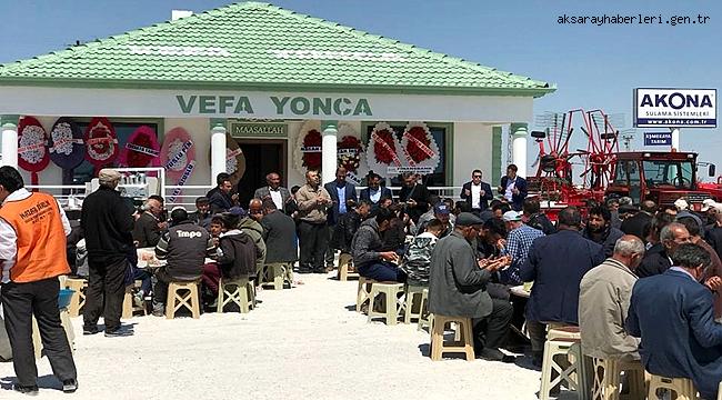 VEFA YONCA EŞMEKAYA’DA HİZMETE AÇILDI