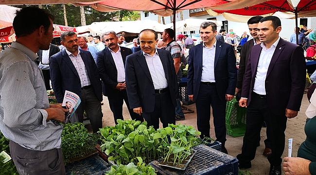 AK PARTİ'DEN, GÜLAĞAÇ VE GÜZELYURT İLÇELERİNE ÇIKARTMA