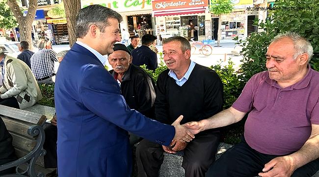 AK PARTİ İL BAŞKANI ALTINSOY, VATANDAŞLARLA HASBİHAL EDİYOR