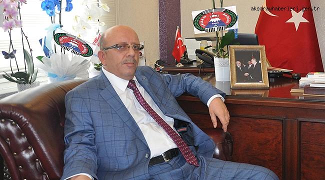 AKSARAY BAROSU BAŞKANI COŞKUN’UN 19 MAYIS ATATÜRK’Ü ANMA VE GENÇLİK VE SPOR BAYRAMI MESAJI
