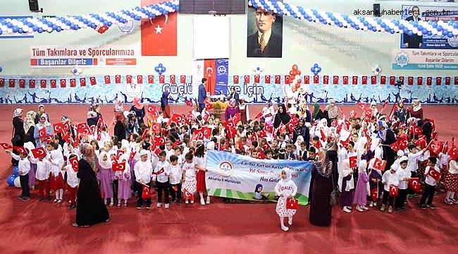 AKSARAY'DA 2018 YILI 4-6 YAŞ KUR’AN KURSLARI YIL SONU KAPANIŞ PROGRAMI YAPILDI