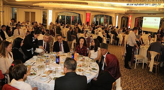 AKSARAY'DA ŞEHİT AİLELERİ VE GAZİLERLE İFTAR
