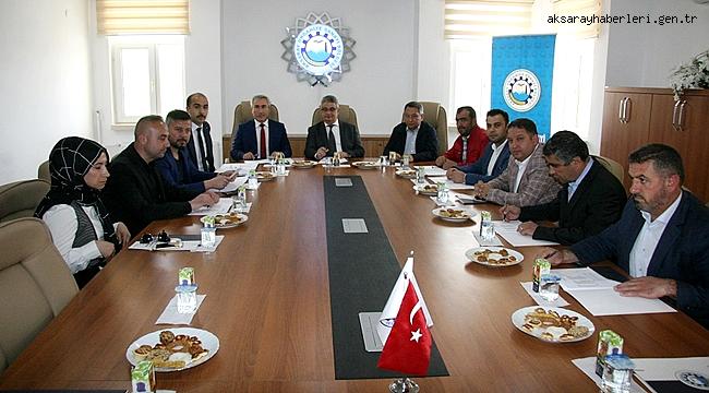 AKSARAY OSB MÜTEŞEBBİS HEYET VE YÖNETİM KURULU 2018 MAYIS TOPLANTISI YAPILDI