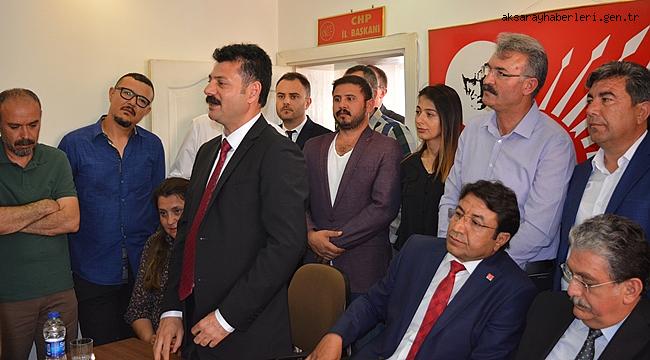 CHP AKSARAY MİLLETVEKİLİ ADAY ADAYI ALİ ABBAS ERTÜRK AÇIKLAMALARDA BULUNDU