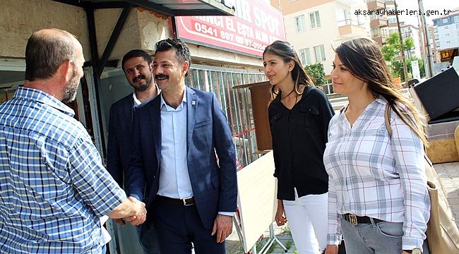 CHP AKSARAY MİLLETVEKİLİ ADAY ADAYLARI ÇALIŞMALARINA ARALIKSIZ DEVAM EDİYORLAR