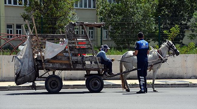 AKSARAY'DA AT ARABALARINA YÖNELİK UYGULAMA BAŞLADI