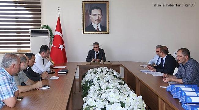 AKSARAY TOPRAK KORUMA KURULU TOPLANTISI GERÇEKLEŞTİRİLDİ