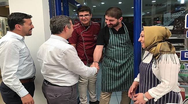 İL BAŞKANI ALTINSOY, TEŞEKKÜR ZİYARETİNDE