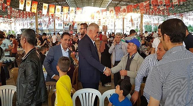 MHP AKSARAY MİLLETVEKİLİ ADAYLARI HALKIMIZLA İFTARDA BULUŞTU