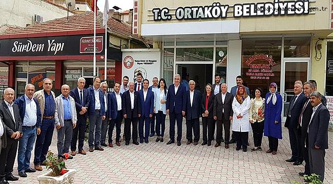 MHP AKSARAY MİLLETVEKİLİ ADAYLARI ORTAKÖY'LÜLERLE BULUŞTU