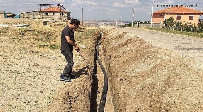 AKSARAY KÜTÜKLÜ VE CAMİLİ KÖYLERİNDEKİ ÇALIŞMALAR TAMAMLANDI