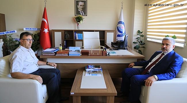 REKTÖR ŞAHİN’DEN “HAYIRLI OLSUN” ZİYARETİ