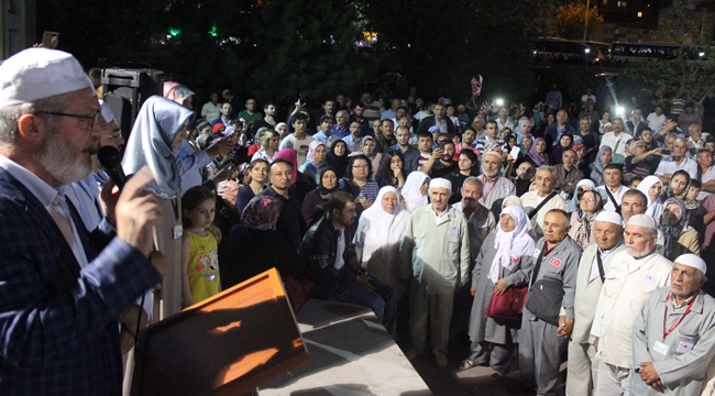 AKSARAY'DAN KUTSAL TOPRAKLARA BEYAZ YOLCULUK BAŞLIYOR