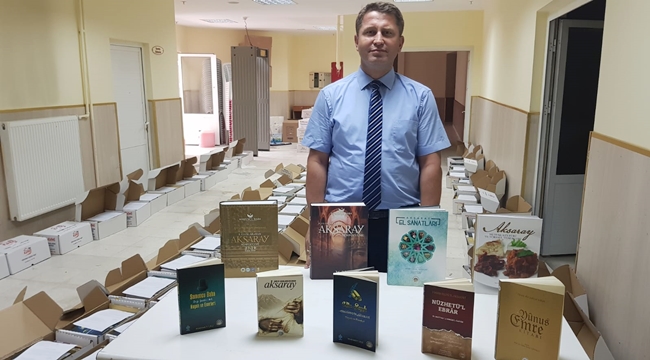 AKSARAY VALİLİĞİNİN YENİYAYINLARI KÜTÜPHANELERDEKİ YERİNİ ALDI