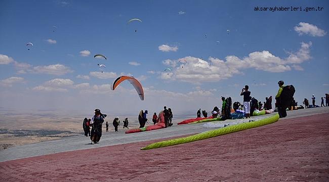 AKSARAY, YAMAÇ PARAŞÜTÜ DÜNYA ŞAMPİYONASINA HAZIRLANIYOR