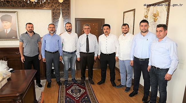 AKSARAYSPOR KULÜBÜNDEN VALİ PEKMEZ’E ZİYARET