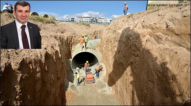 BAŞKAN ALTINSOY 'KAPALI SİSTEM SULAMA PROJESİ ÇALIŞMALARI ARALIKSIZ DEVAM EDİYOR'