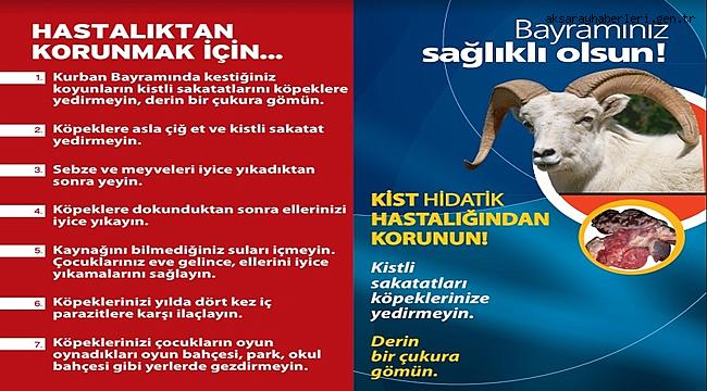 KİST HİDATİK HASTALIĞINDAN KORUNUN!