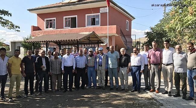 AKSARAY AK HEYET KÖY ZİYARETLERİNİ ARALIKSIZ SÜRDÜRÜYOR