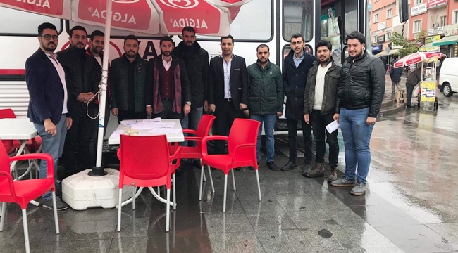 AKSARAY AK PARTİ GENÇLİK KOLLARINDAN KAN BAĞIŞI