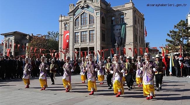 AKSARAY'DA 95. YIL COŞKUSU