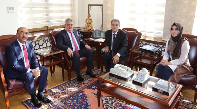 ANADOLU MEKTEBİ YÜRÜTME KURULU BAŞKANI GÜÇLÜ’DEN VALİ PEKMEZ’E ZİYARET