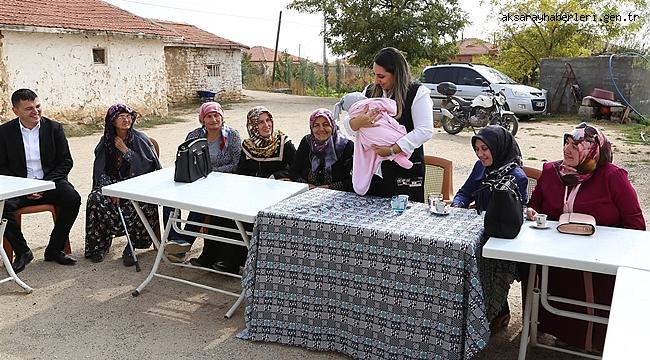 YEŞİM PEKMEZ’DEN BAYMIŞ KÖYÜNE ZİYARET