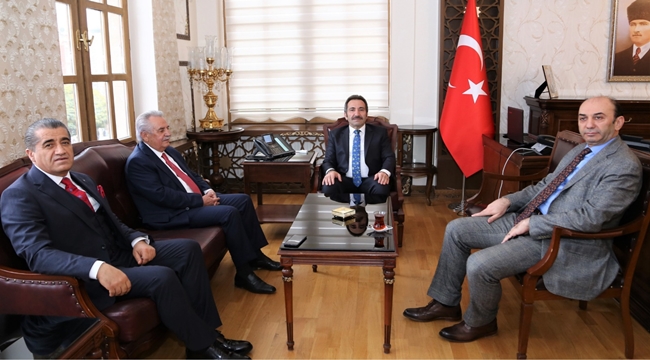 BİNGÖL MİLLETVEKİLİ KORKUTATA’DAN VALİ ALİ MANTI’YA ZİYARET