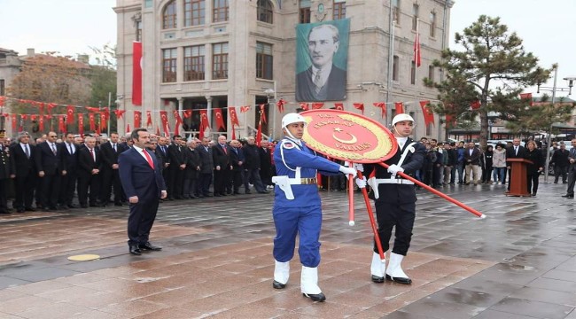 MUSTAFA KEMAL ATATÜRK AKSARAY'DA VEFATININ 80. YILDÖNÜMÜNDE ANILDI