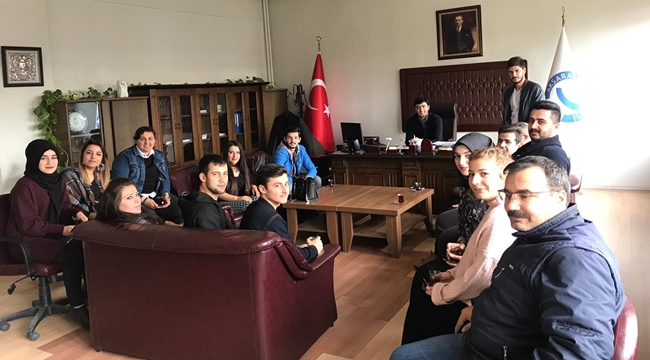 T.B.M.Y.O MÜDÜRÜ BEKTAŞ AYIK, ÖĞRENCİLERİN SAHA EĞİTİMLERİNİ ÖNEMSİYORUZ