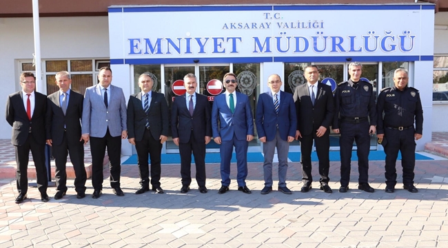 VALİ ALİ MANTI, EMNİYET MÜDÜRLÜĞÜ İLE JANDARMA KOMUTANLIĞINI ZİYARET ETTİ