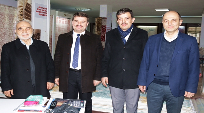AK PARTİ AKSARAY BELEDİYE BAŞKAN ADAYI DİNÇER’DEN ESNAF ZİYARETİ