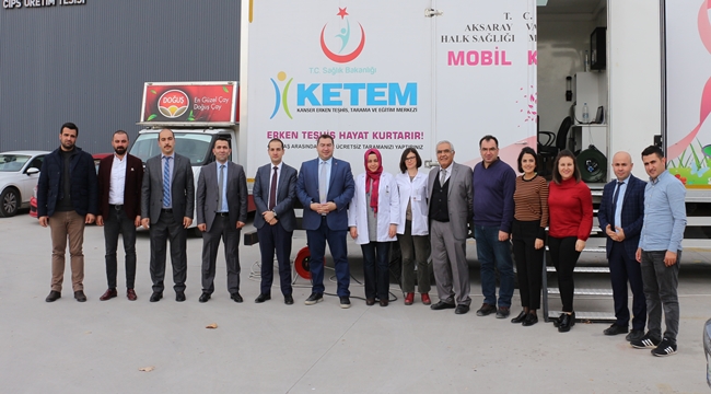 AKSARAY OSB’DE ÜCRETSİZ KANSER TARAMASI YAPILDI