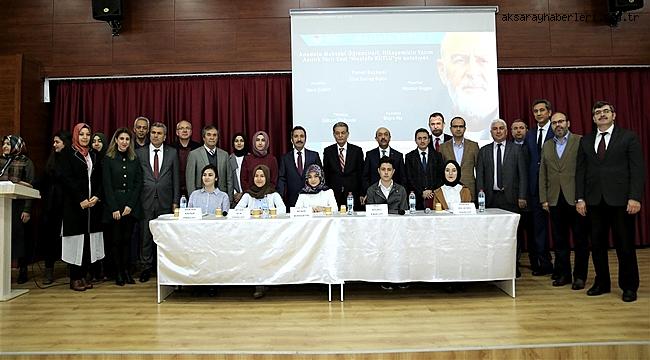 ANADOLU MEKTEBİ YAZAR OKUMA PROGRAMLARI DEVAM EDİYOR