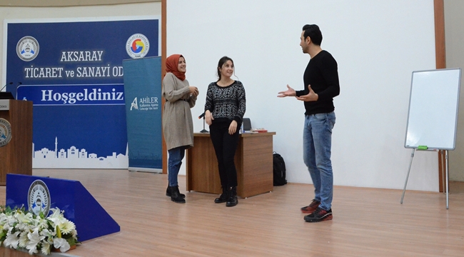 ATSO’DA GÜZEL KONUŞMA TEKNİKLERİ ANLATILDI