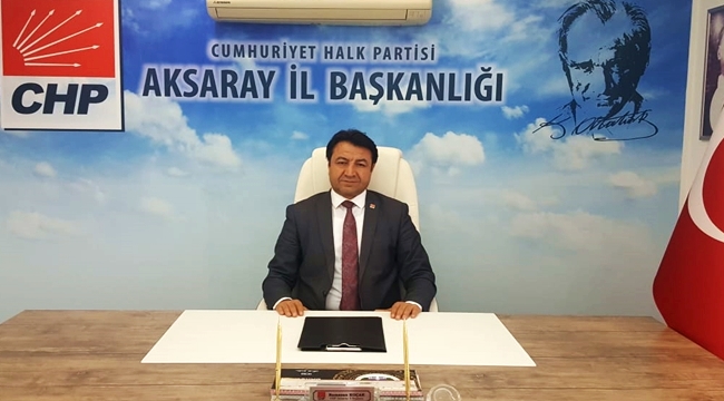 CHP İL BAŞKANI RAMAZAN KOÇAK "EKONOMİK DURGUNLUK HAD SAFHADA, YATIRIMLAR DURDU, İŞSİZLİK HIZLA ARTIYOR" 