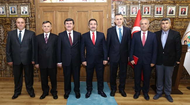 İZDES HEYETİNDEN VALİ ALİ MANTI’YA ZİYARET