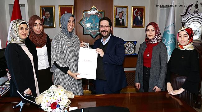 KADEM İL TEMSİLCİSİ BAYDAR’DAN BAŞKAN YAZGI’YA ZİYARET