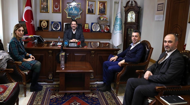 PROFESÖRLERDEN BAŞKAN YAZGI’YA “TEŞEKKÜR” ZİYARETİ