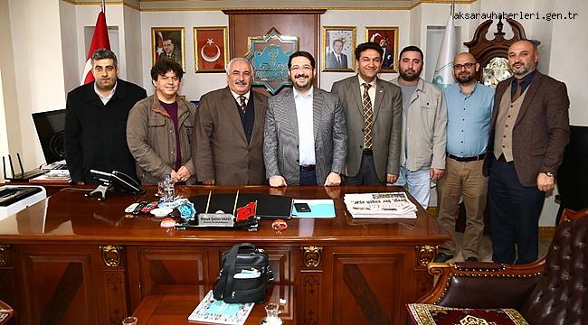 UİGAD’DAN BAŞKAN YAZGI’YA ZİYARET